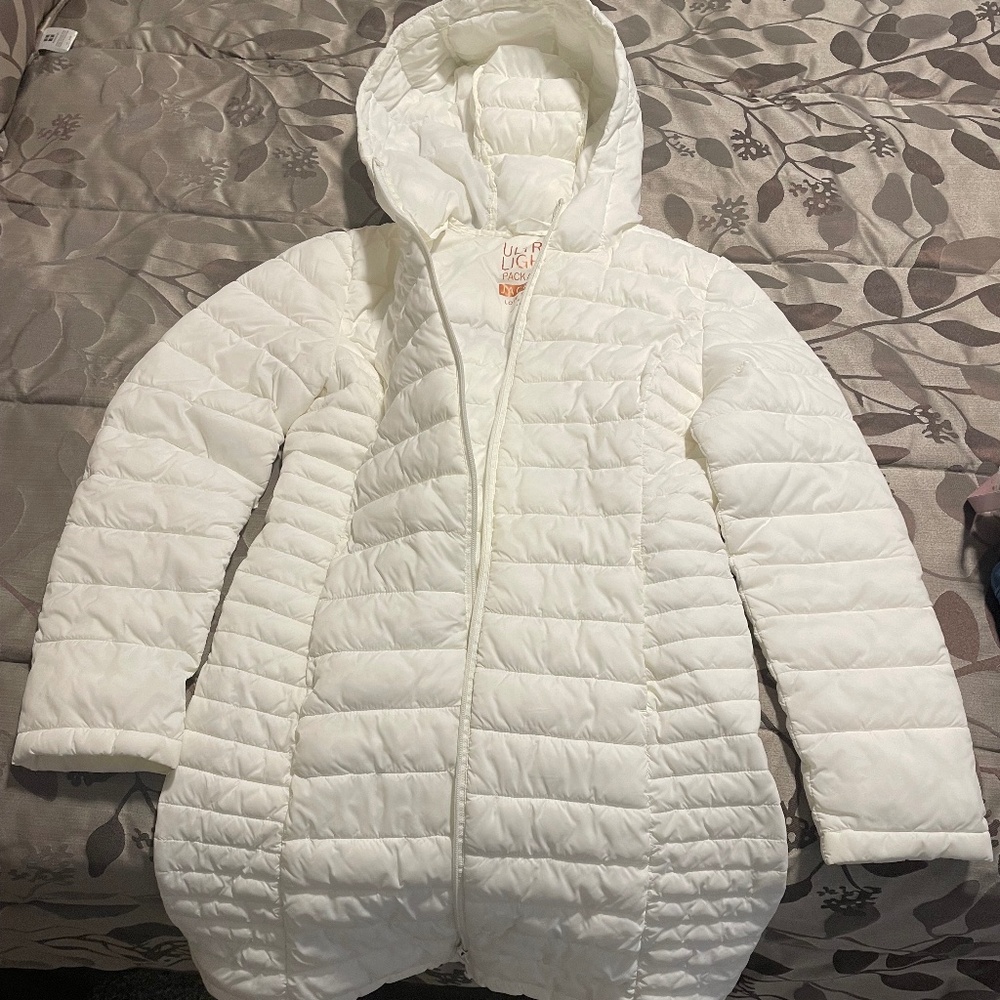 Packable winter jacket